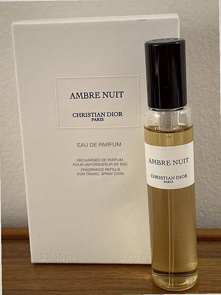 Christian Dior AMBRE NUIT Eau de Parfum 15 ml/0.5 fl oz Travel Spray NWOB