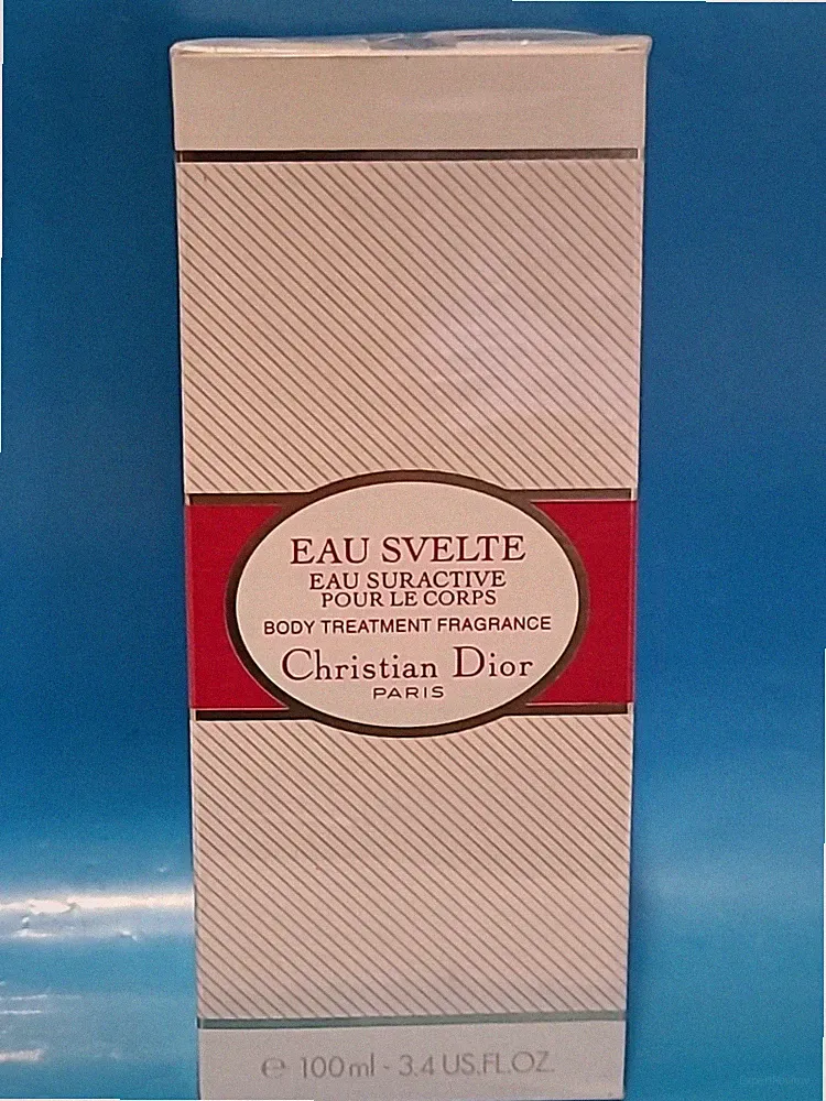 Christian Dior EAU SVELTE Body Treatment Fragrance 3.4oz 100ml RARE - NEW/SEALED