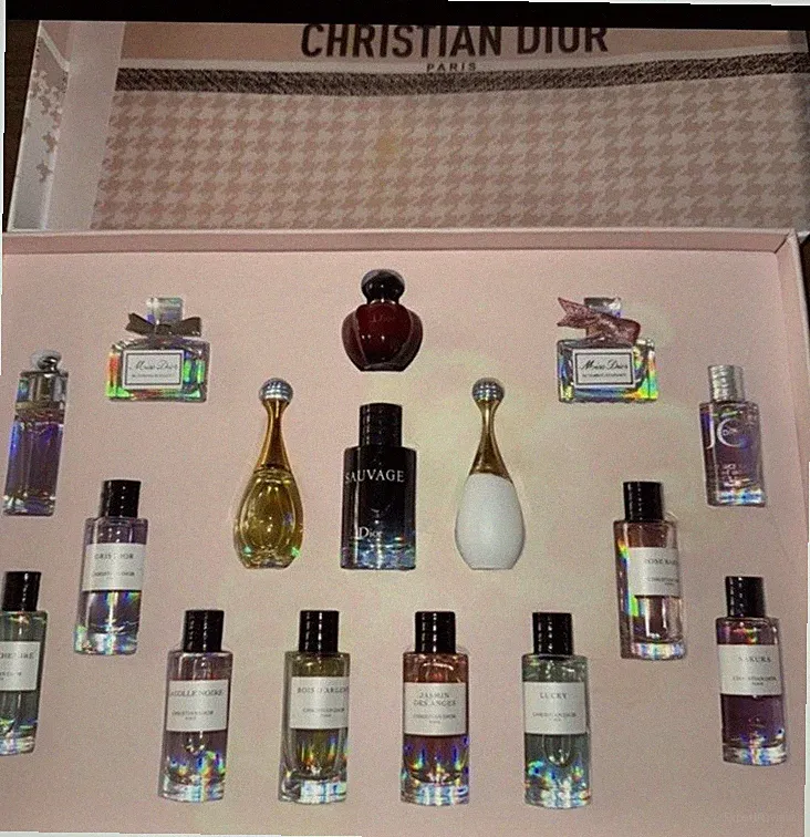 Christian Dior -piece or 16-piece miniature fragrance gift sets