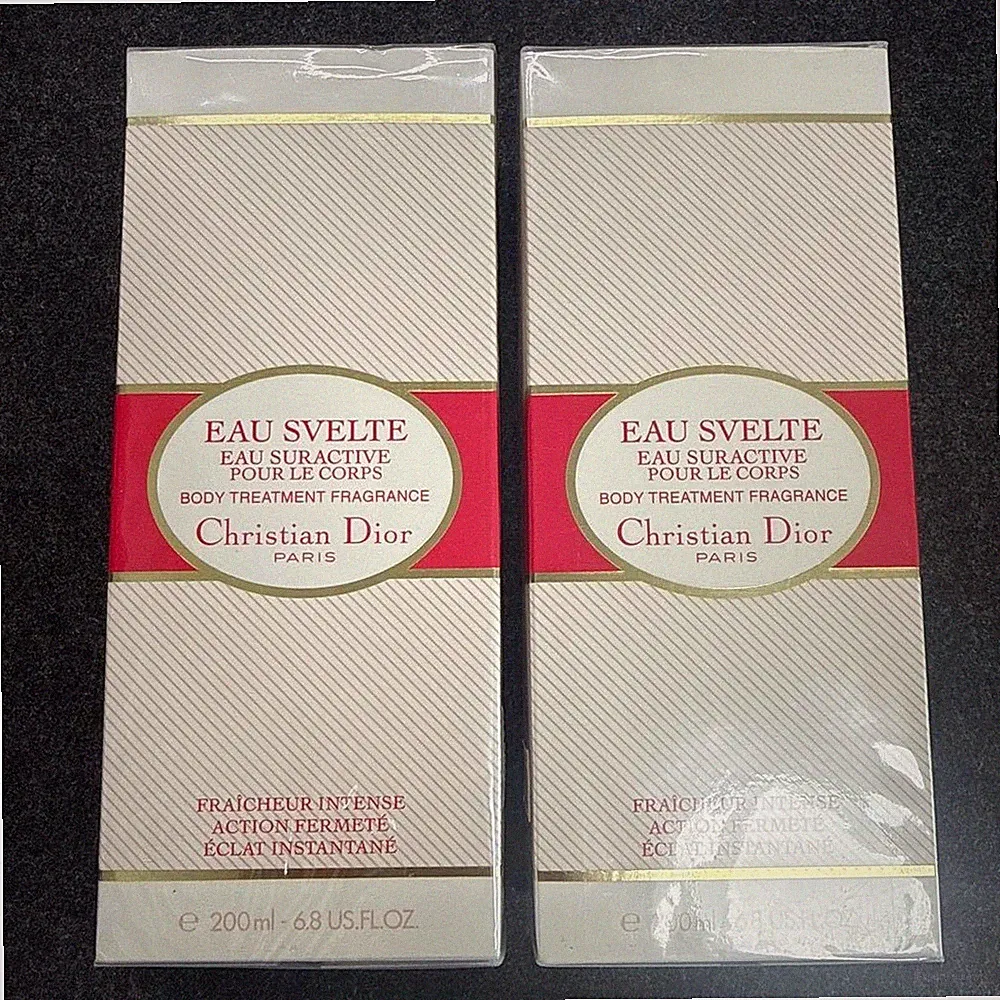 Dior EAU SVELTE Body Treatment Fragrance Set 2pcs × 200 ml 6.8oz Spray Sealed