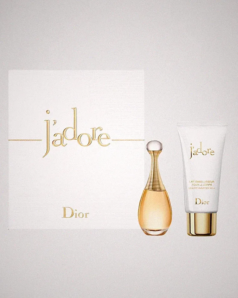Dior J’adore Coffret Gift Set - Perfume (5ml) + Body Milk (20ml) New in Box