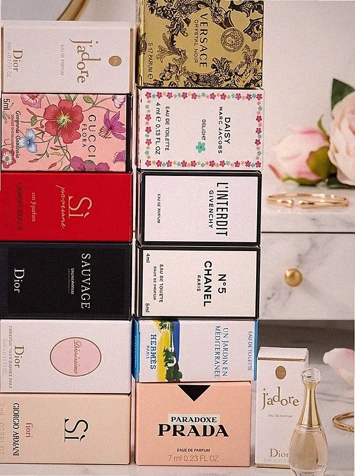 Dior J’adore Perfume Miniature with Mixed Designer Mini Boxes 12 units