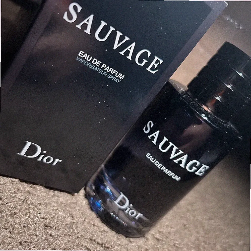 Dior Sauvage Eau de Parfum EDP Spray Fragrance, Regular Size 3.4 fl oz