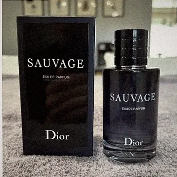 Dior Sauvage Men's Fragrance Eau de Parfum Spray Regular Size 3.4 fl oz
