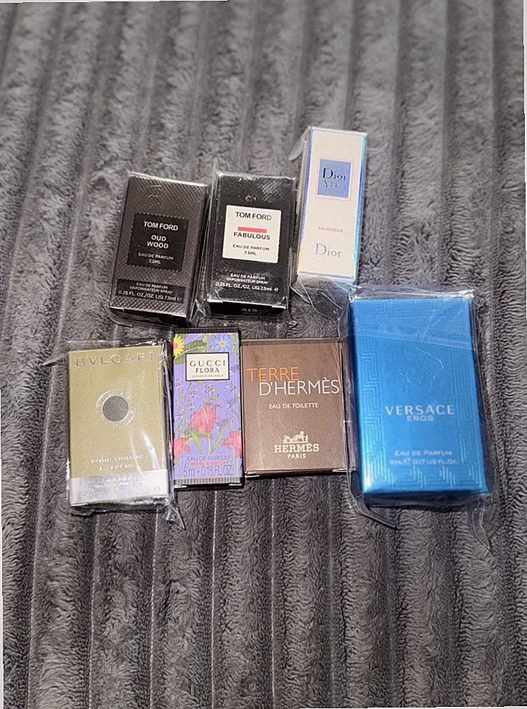 Travel Perfumes Mixed Scents, Dior, Gucci, Tom Ford, Hermes, Lancôme